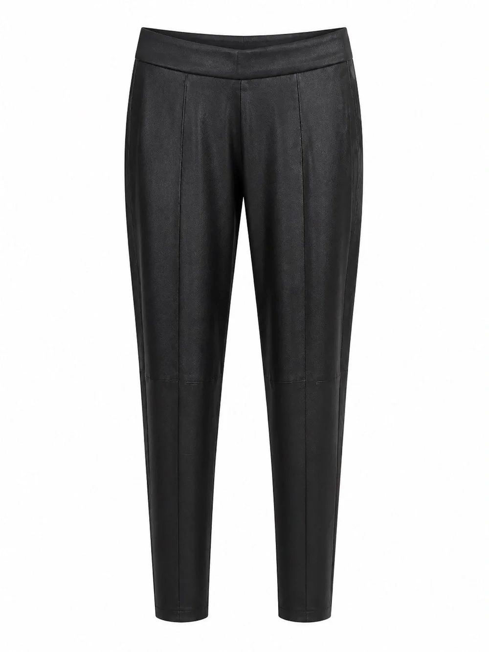 Zara Black Faux Leather Pants
